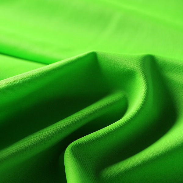Microfaser Jersey glatt matt in giftgrün