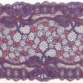 Wirkspitze Band breit elastisch in violett koralle