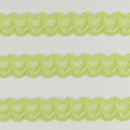 Spitzenband schmal elastisch in lindgrün