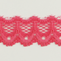 Spitzenband schmal elastisch in pink