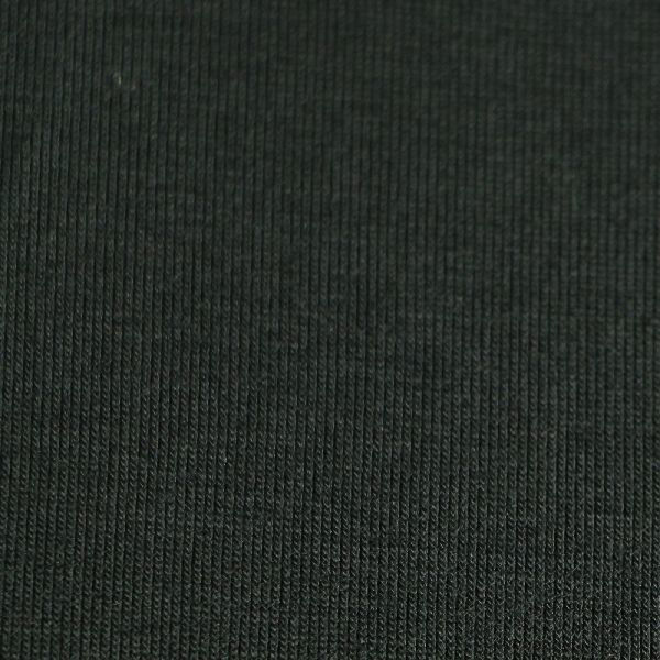 Baumwoll Jersey matt sehr fein in schwarz