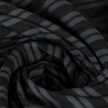 Microfaser Jersey glatt fein in schwarz dunkelgrau transparent