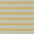 Baumwoll Jersey Schlauch matt dick weiss gelb